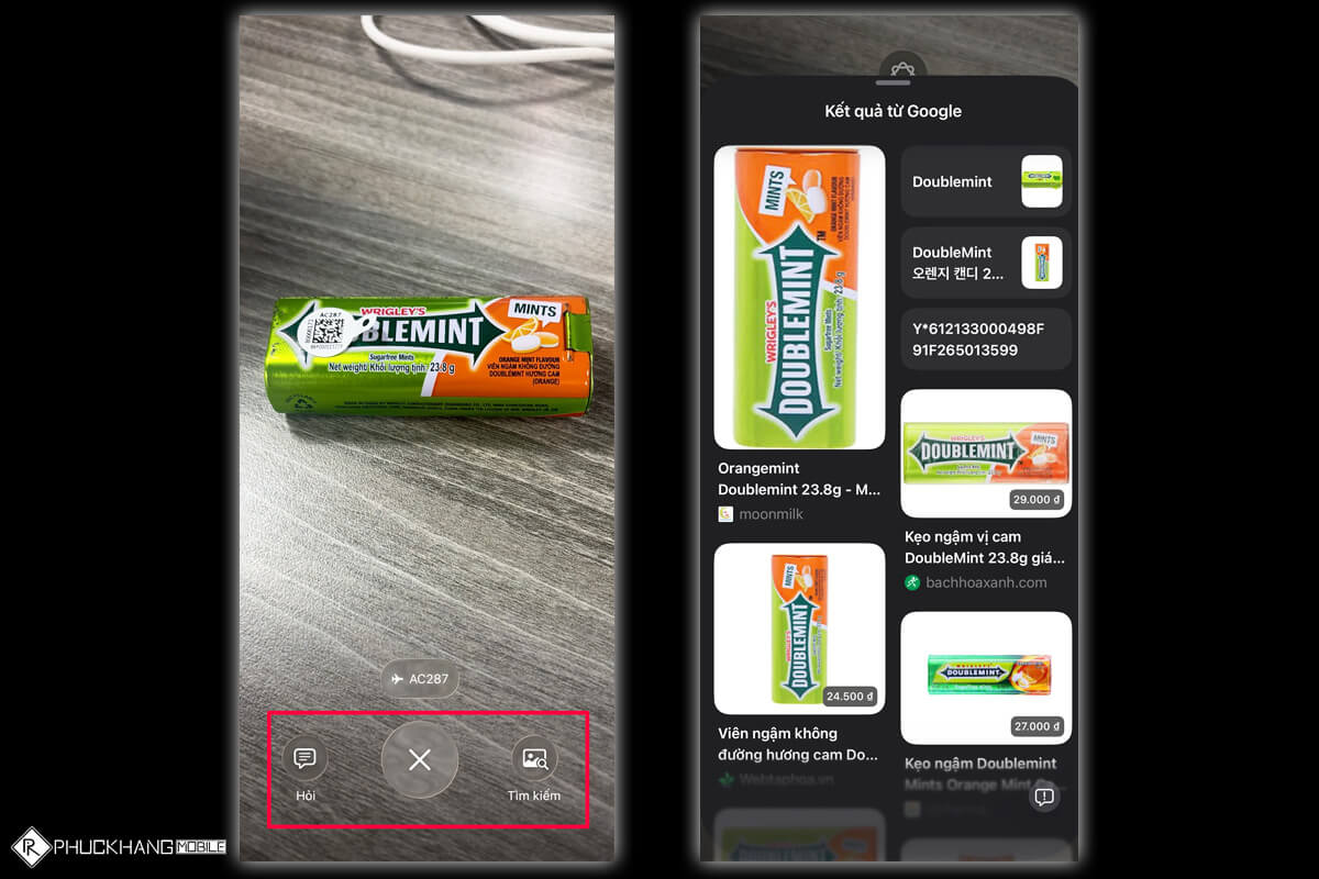 Cách sử dụng Visual Intelligence