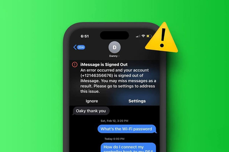 Cách sửa lỗi iMessage is Signed Out trên iPhone mà 90% người dùng không hề biết