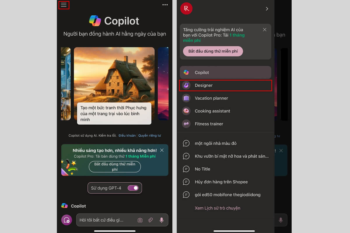 Cách tạo ảnh AI bằng tiếng Việt dễ như trở bàn tay - Hình 2 Microsoft Copilot - Hình 2
