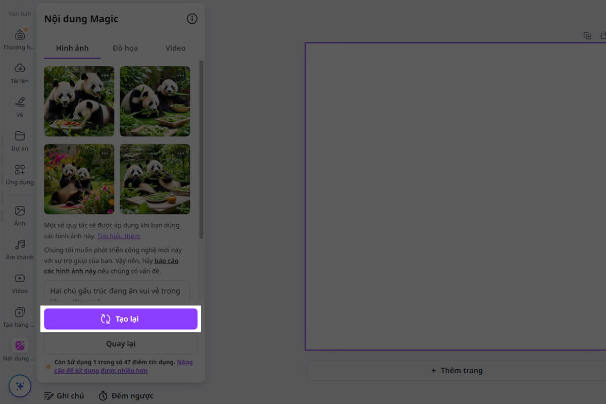 Cách tạo ảnh từ văn bản bằng Canva AI đơn giản nhưng không phải ai cũng biết - Hình 5 Cách tạo ảnh từ văn bản bằng Canva AI - Hình 5