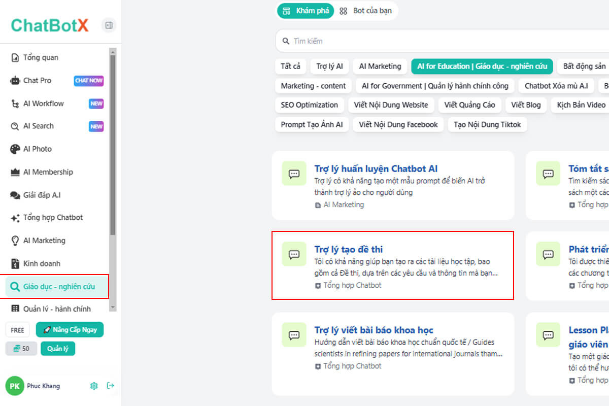 Cách tạo đề thi bằng AI nhanh chóng, chính xác và hiệu quả - Hình 2 Cách tạo đề thi bằng AI - Hình 2