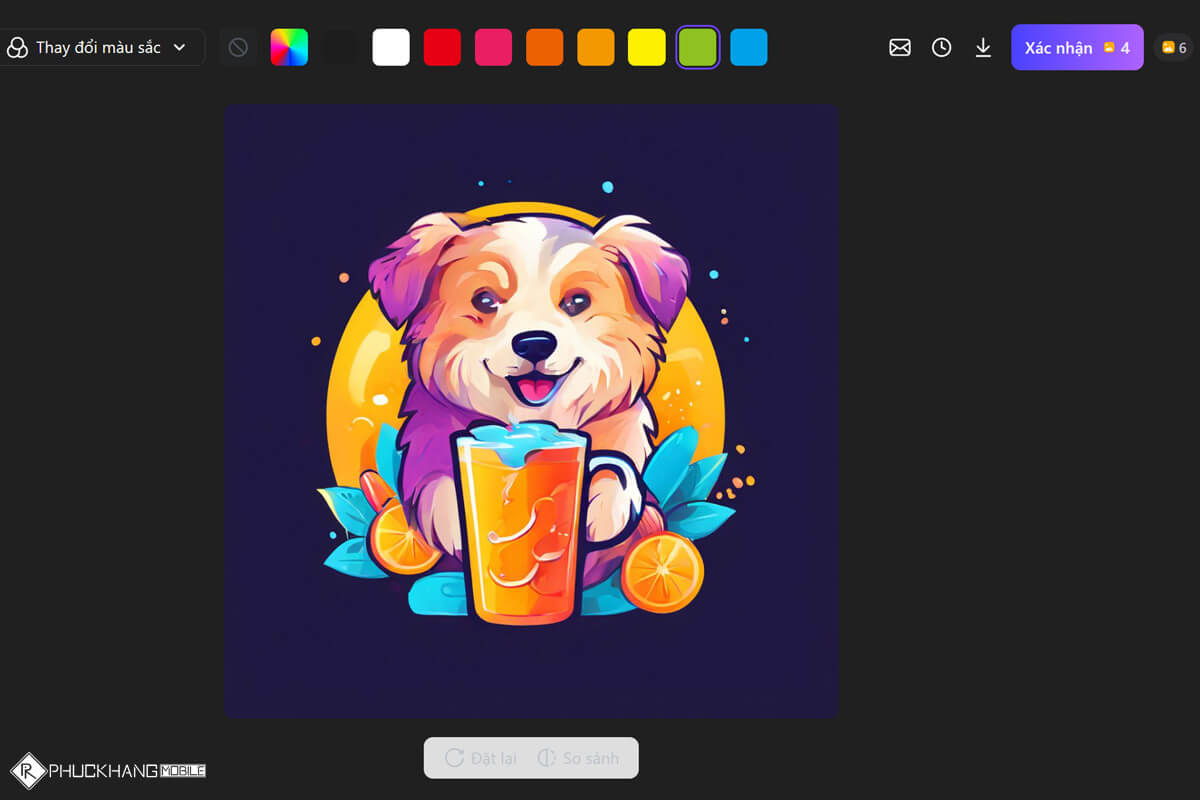 Hướng dẫn cách tạo logo bằng AI chuyên nghiệp như dân đồ họa miễn phí - Hình 5 Tạo logo cho cửa hàng online