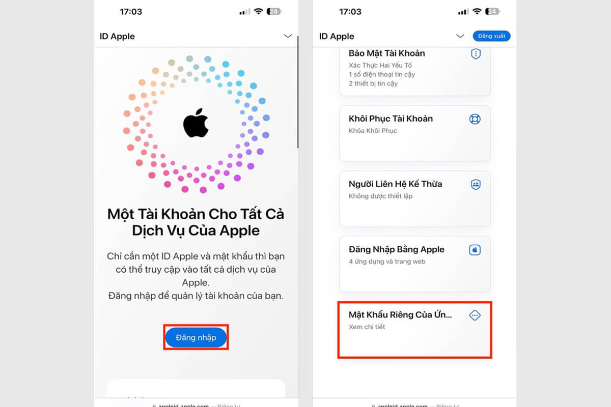 Hướng dẫn chi tiết cách tạo mật khẩu cho ứng dụng trên iPhone thông qua ID Apple - Hình 1