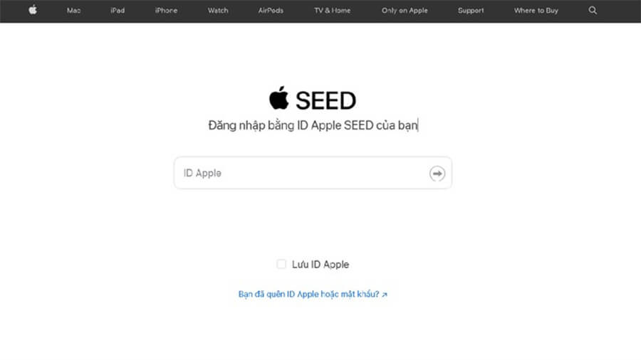 Cách đăng ký tài khoản SEED để trải nghiệm trước phần mềm của Apple - Hình 5 Cách đăng ký tài khoản SEED để trải nghiệm trước phần mềm của Apple - Hình 5
