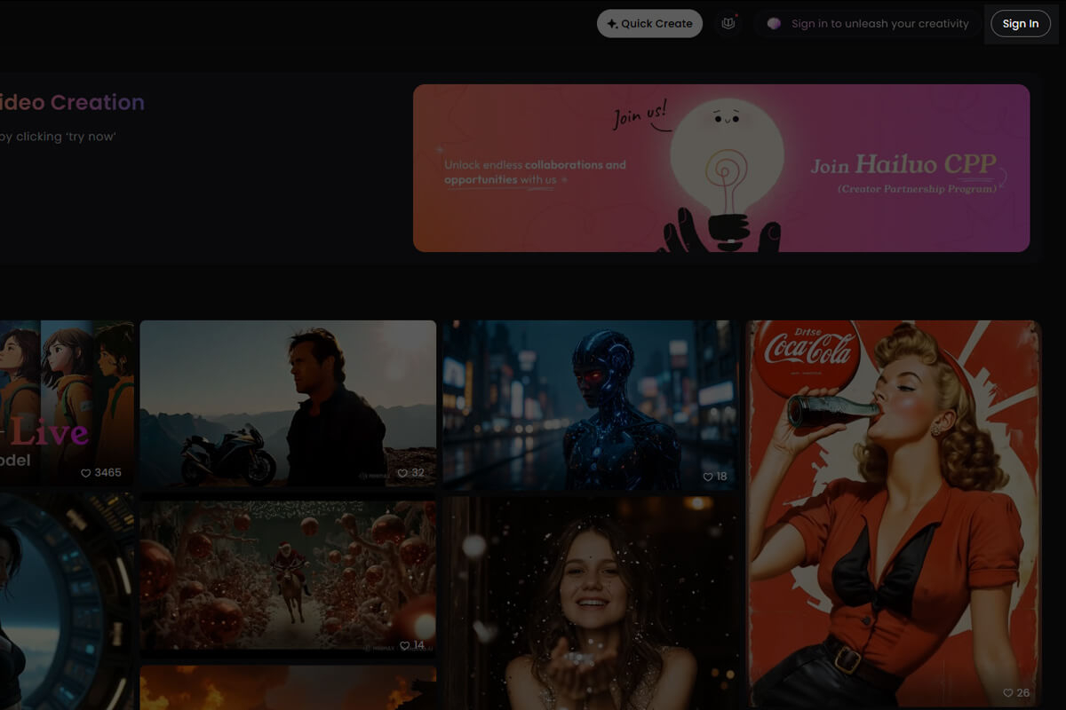 Cách chuyển văn bản thành video bằng Hailuo AI - Hình 3 Cách chuyển văn bản thành video bằng Hailuo AI - Hình 3