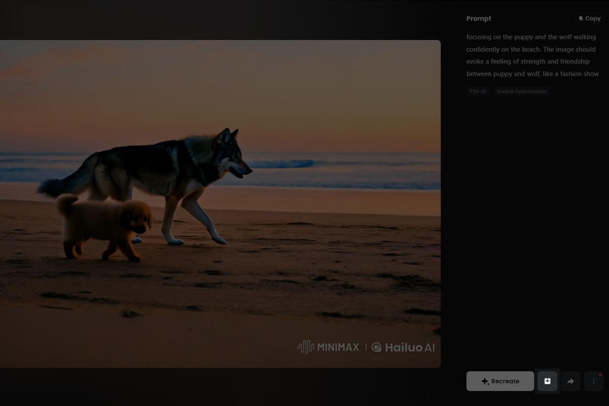 Cách chuyển văn bản thành video bằng Hailuo AI - Hình 5 Cách chuyển văn bản thành video bằng Hailuo AI - Hình 5