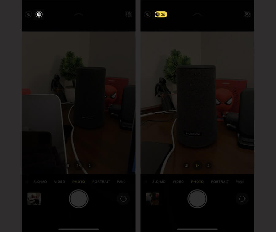 Cách tắt chế độ Night Mode trên iPhone, giúp chụp ảnh thiếu sáng nhanh hơn - Hình 1