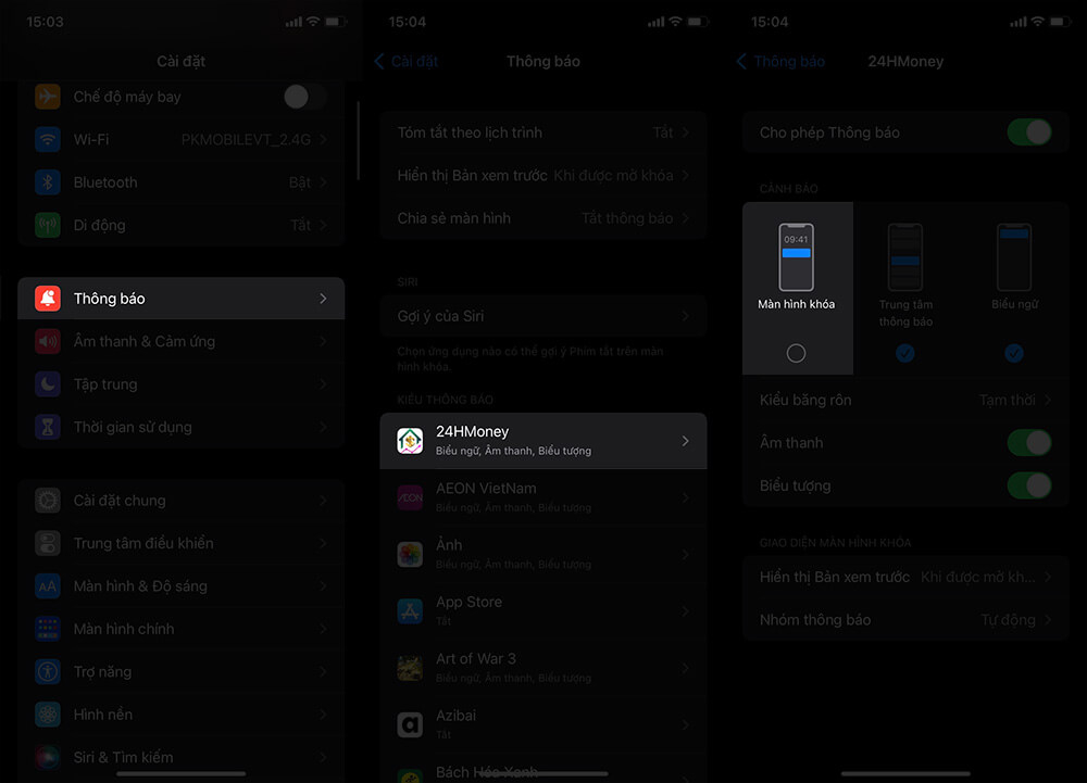 Cách tắt trung tâm thông báo trên iPhone - Hình 2
