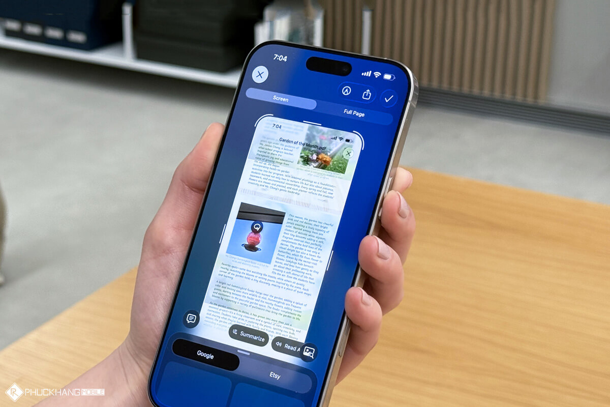 Cách tắt xem trước chụp màn hình trên iOS 26 để thao tác nhanh hơn - Hình 2 Cách tắt xem trước chụp màn hình - Hình 2