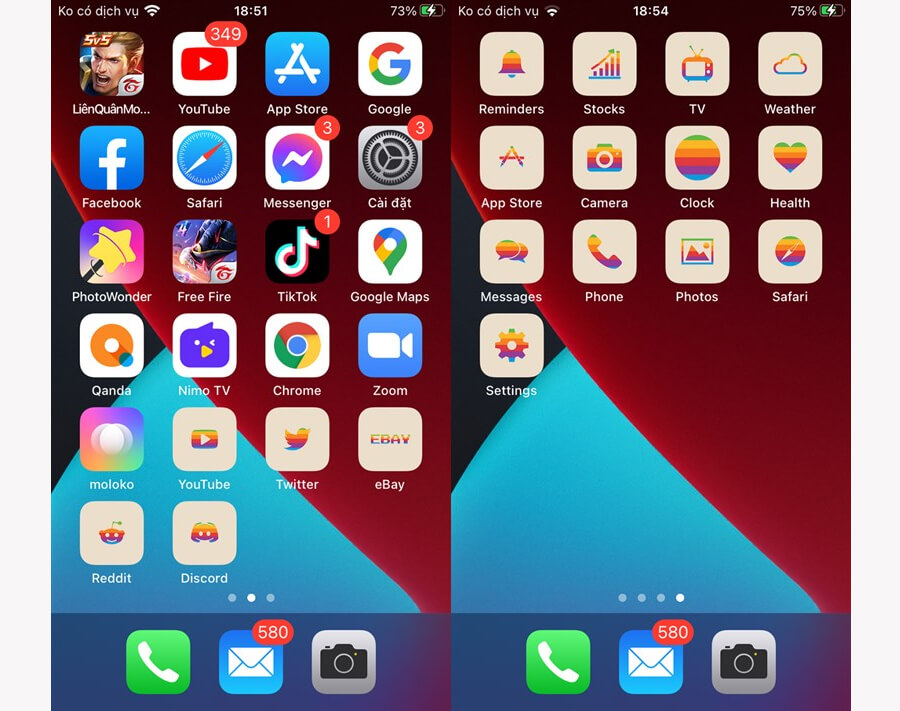 Cách thay đổi theme iPhone để Cách thay đổi theme iPhone để