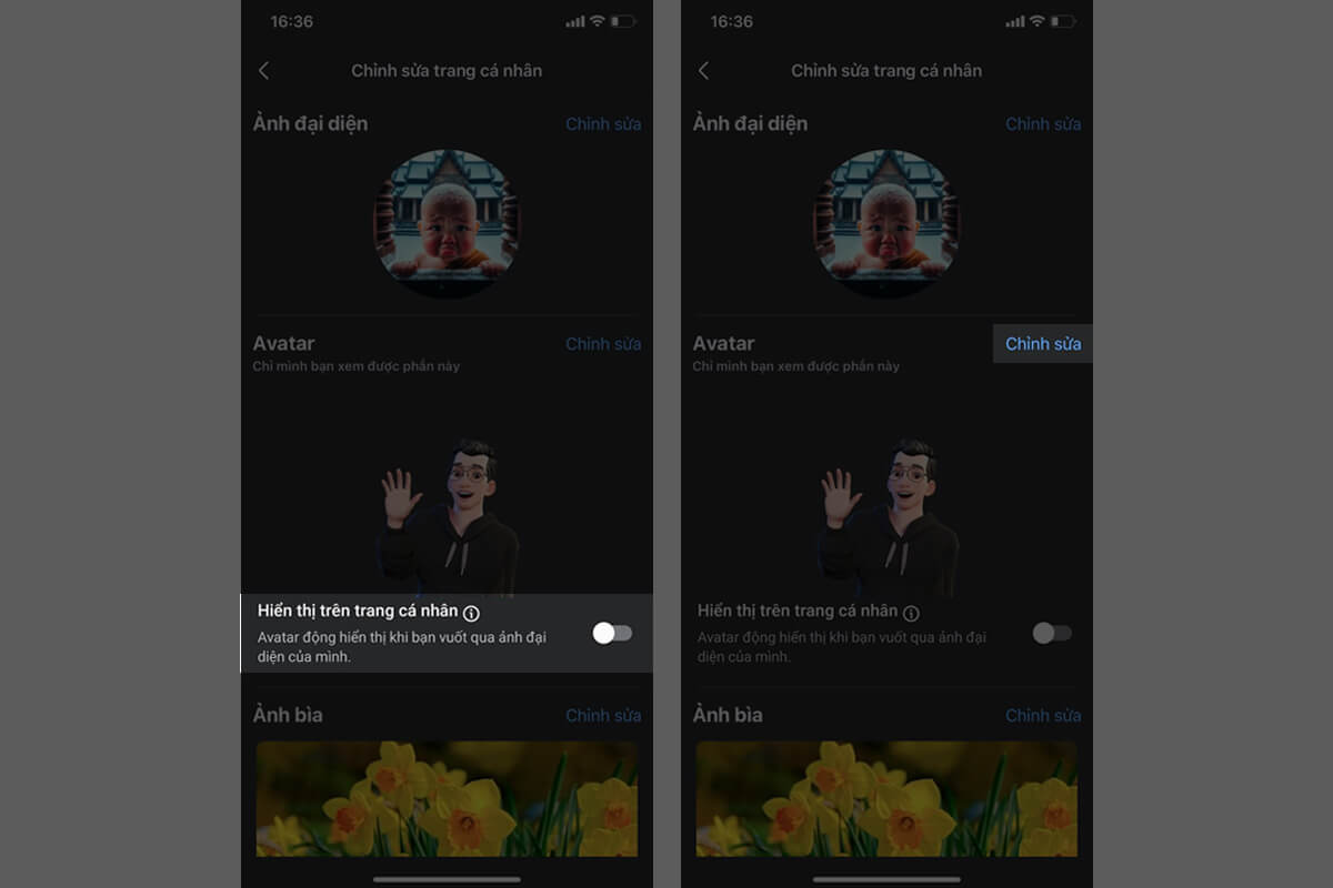 Cách thêm avatar sticker động trên trang cá nhân Facebook - Hình 4