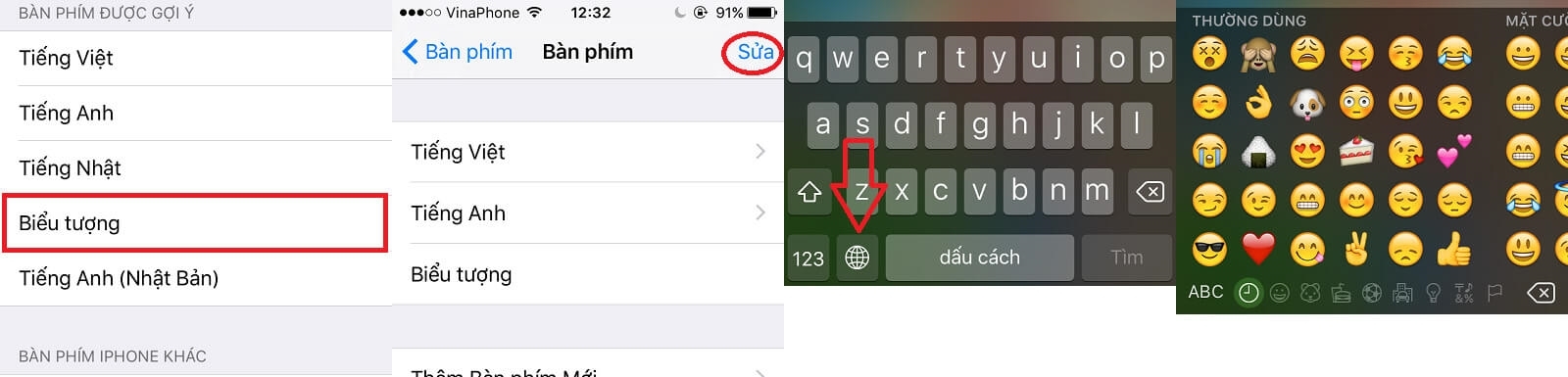 Cách thêm các biểu tượng vào bàn phím trên iPhone / iPad - Hình 2
