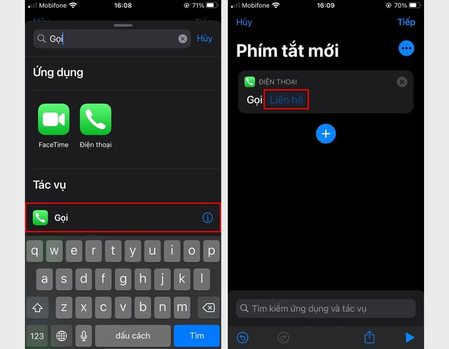 Cách thêm số liên lạc ngay trên màn hình chính iPhone - Hình 2