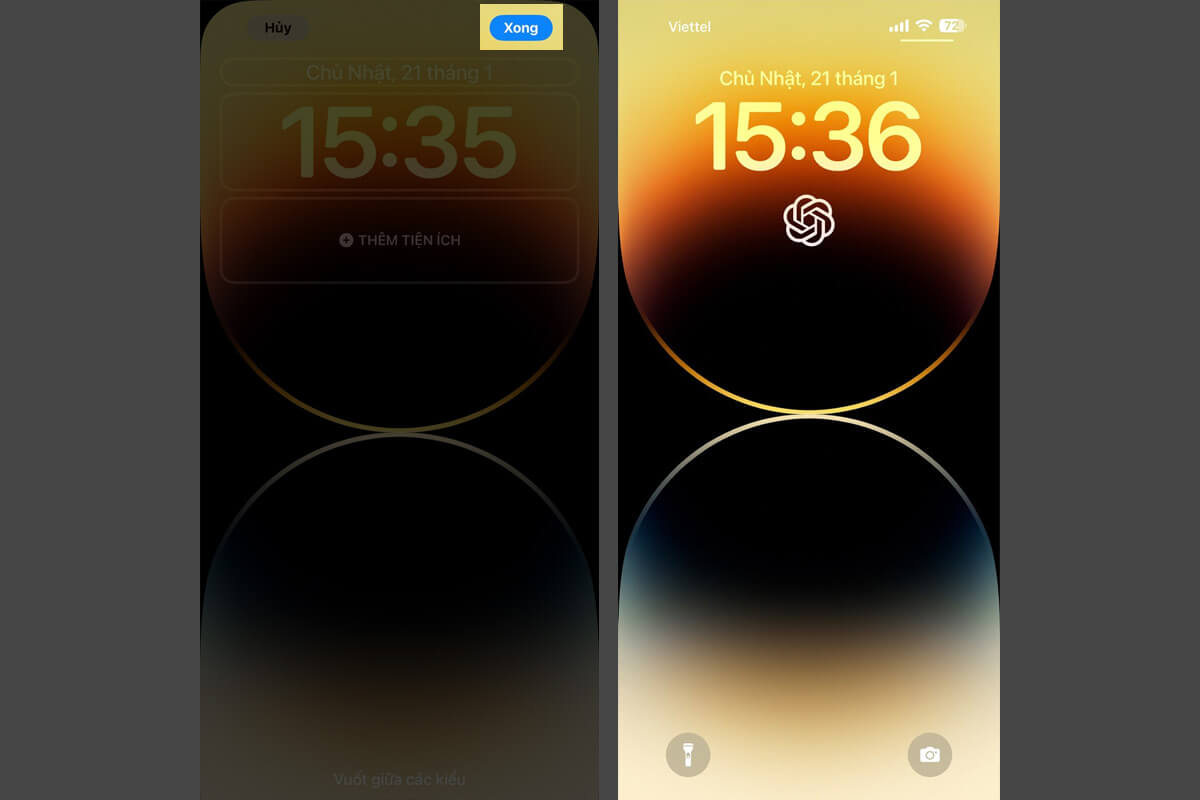 Hướng dẫn cách thêm widget ChatGPT vào màn hình khóa iPhone - Hình 3