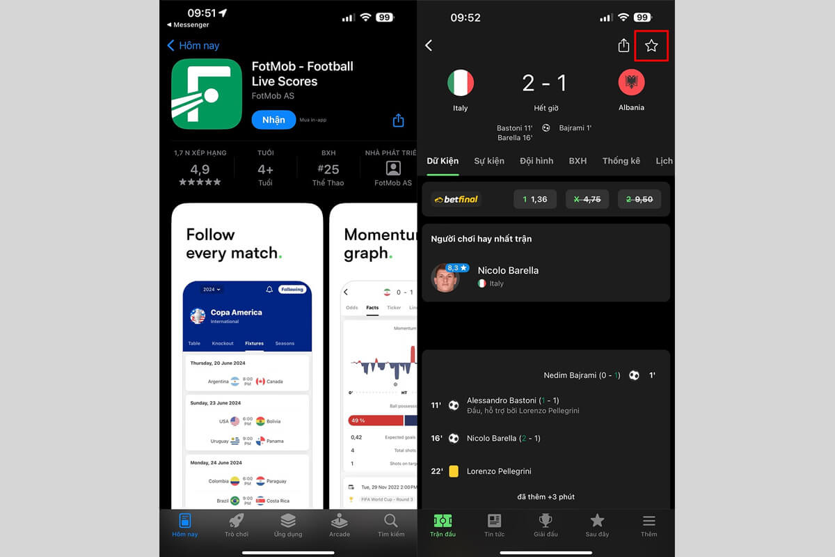 Cách theo dõi Euro 2024 ngay trên iPhone mà bạn không nên bỏ qua - Hình 1 Cách theo dõi Euro 2024 ngay trên iPhone - Hình 1