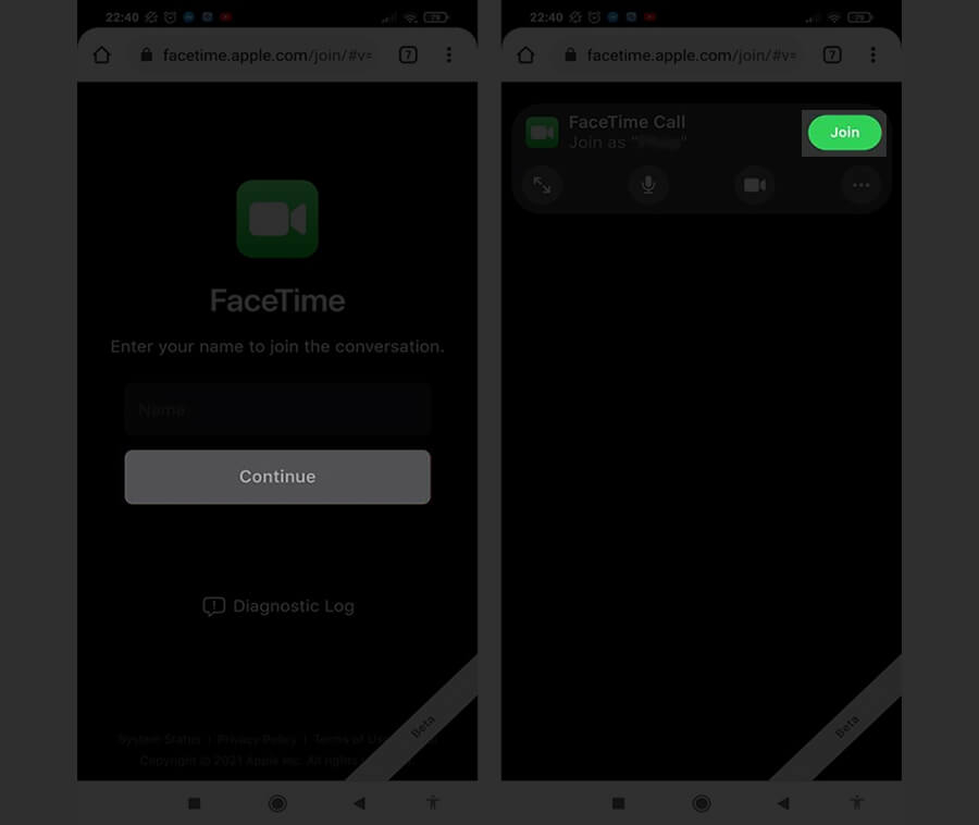 Cách thực hiện cuộc gọi FaceTime trên điện thoại Android và máy tính Windows - Hình 2 Cách thực hiện cuộc gọi FaceTime trên điện thoại Android và máy tính Windows - Hình 2
