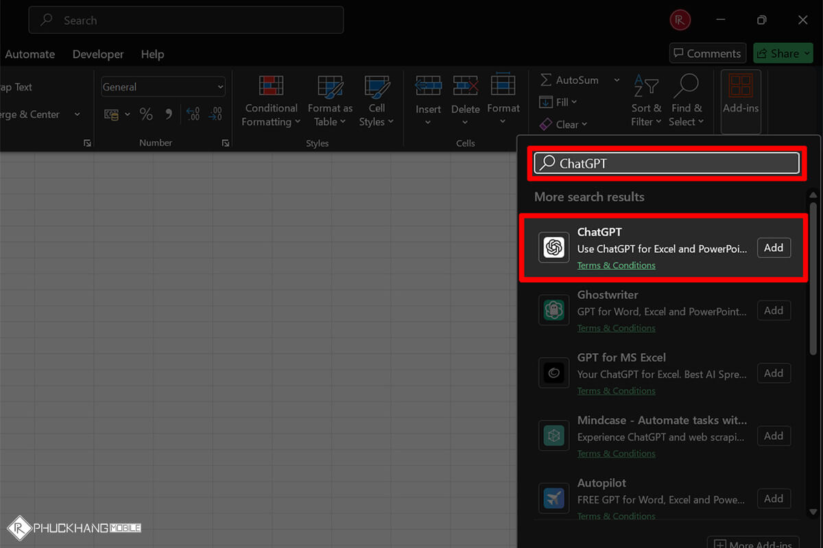 Cách tích hợp ChatGPT vào Excel - Hình 2