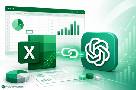 Cách tích hợp ChatGPT vào Excel: Giải phát tối ưu bảng tính bằng AI