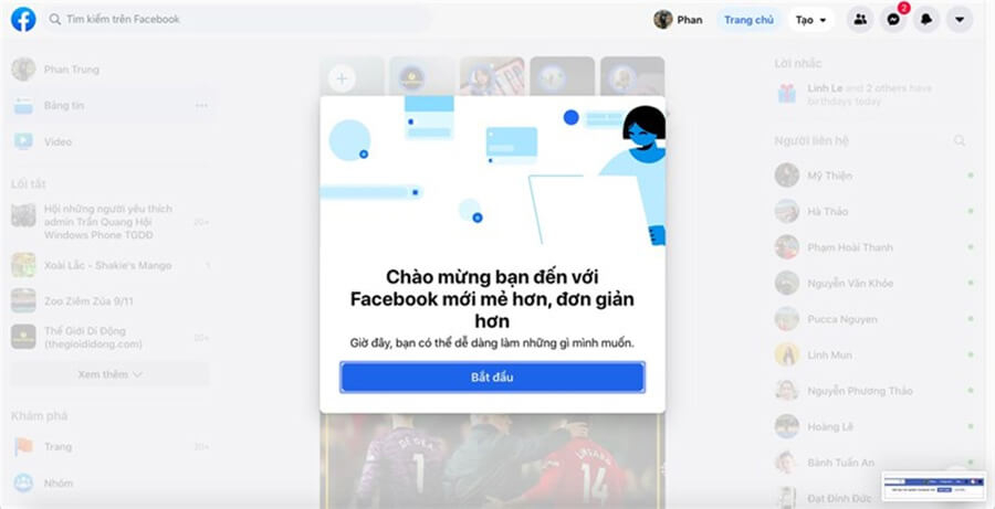 Cách trải nghiệm giao diện Facebook mới: Đẹp không tưởng - Hình 1 Cách trải nghiệm giao diện Facebook mới: Đẹp không tưởng - Hình 1