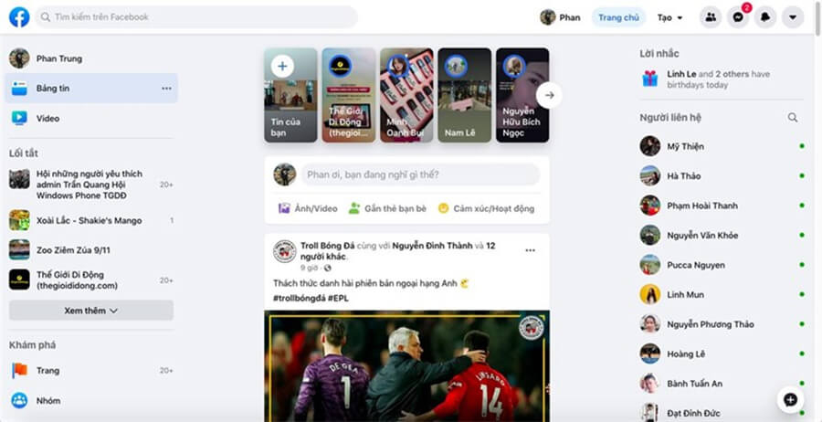 Cách trải nghiệm giao diện Facebook mới: Đẹp không tưởng - Hình 3 Cách trải nghiệm giao diện Facebook mới: Đẹp không tưởng - Hình 3