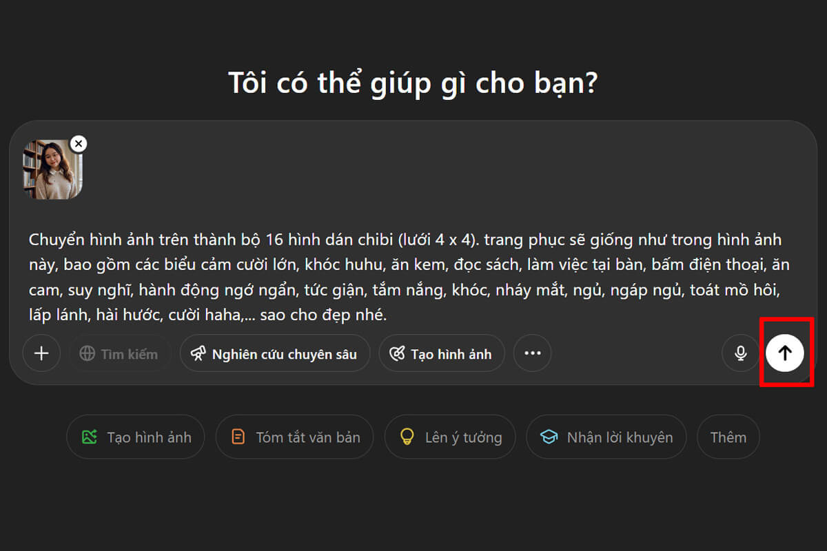 Cách tạo sticker theo ảnh cá nhân bằng AI chất hơn nước cất - Hình 3 Cách tạo sticker theo ảnh cá nhân bằng AI - Hình 3