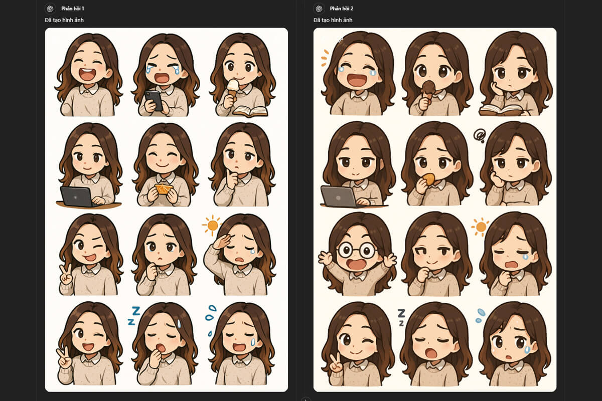 Cách tạo sticker theo ảnh cá nhân bằng AI chất hơn nước cất - Hình 4 Cách tạo sticker theo ảnh cá nhân bằng AI - Hình 4