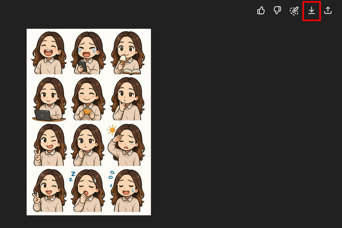 Cách tạo sticker theo ảnh cá nhân bằng AI chất hơn nước cất - Hình 5 Cách tạo sticker theo ảnh cá nhân bằng AI - Hình 5