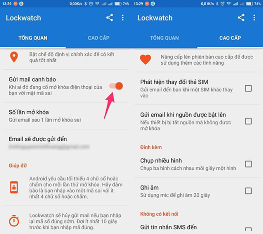 Cách xác định vị trí và hình ảnh kẻ trộm điện thoại - Hình 2