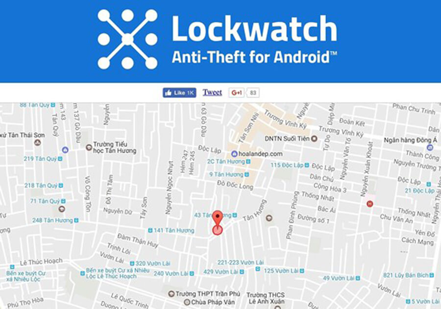 Cách xác định vị trí và hình ảnh kẻ trộm điện thoại - Hình 4