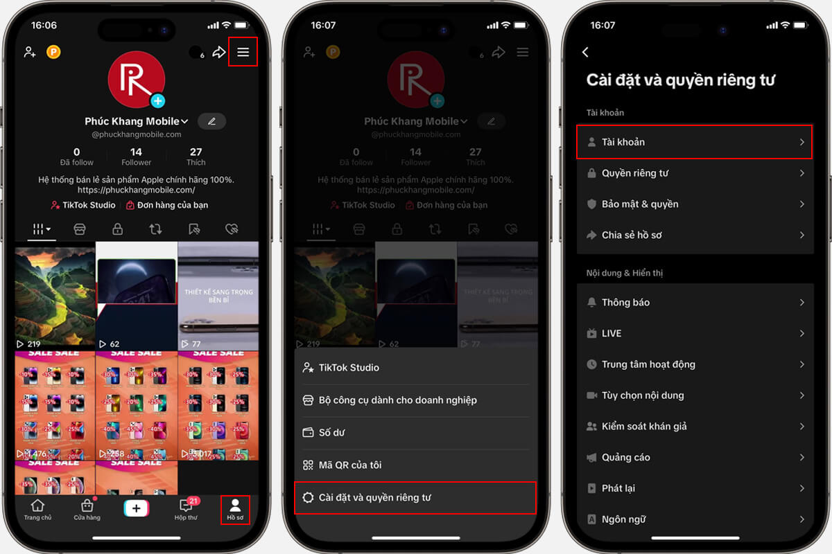 Cách xác minh số điện thoại trên TikTok - Hình 1
