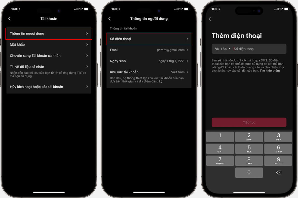 Cách xác minh số điện thoại trên TikTok - Hình 2