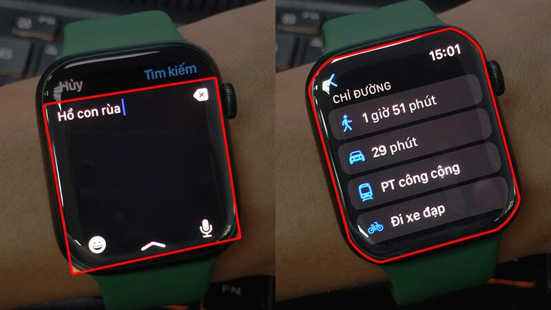 Cách xem bản đồ Google Maps trên Apple Watch mà bạn nên biết - Hình 2