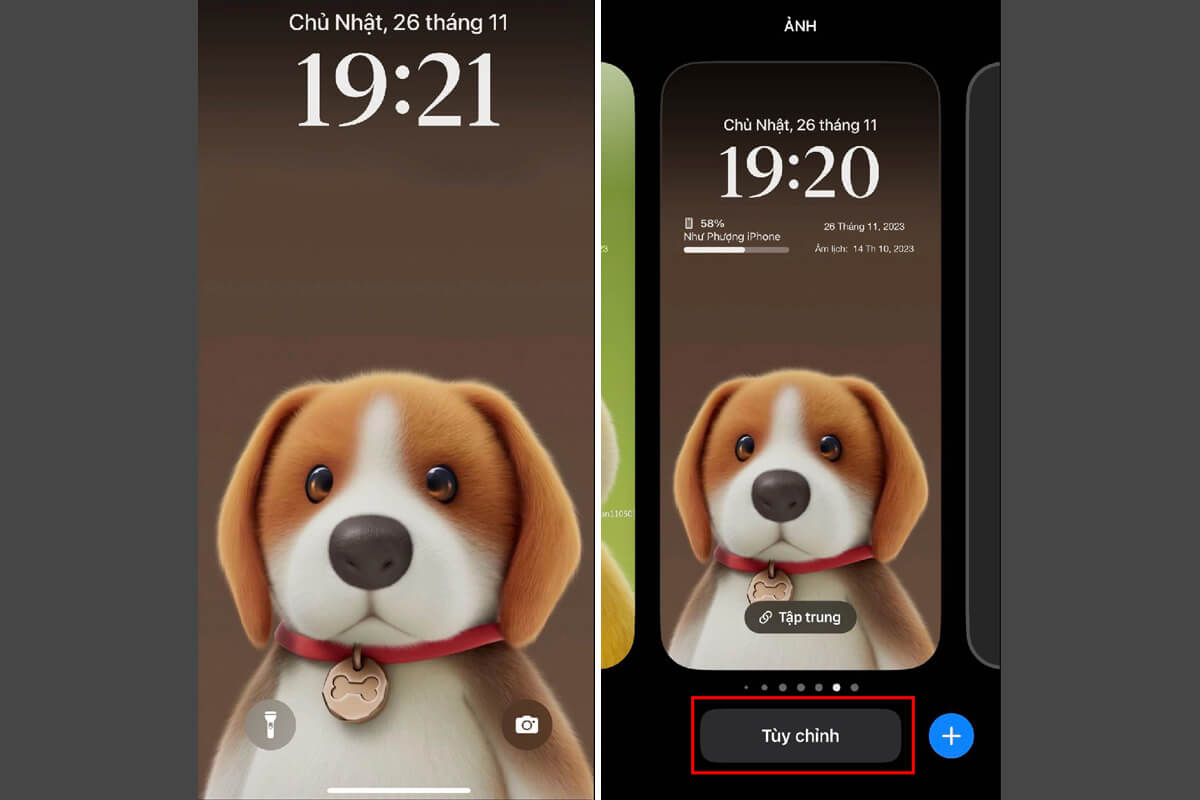 Cách xem lịch âm trên màn hình khóa iPhone chỉ với vài cái chạm - Hình 2 Cách xem lịch âm trên màn hình khóa iPhone chỉ với vài cái chạm - Hình 2