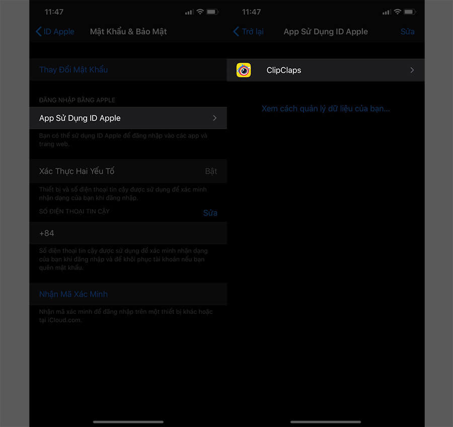 Cách xem những ứng dụng đang truy cập Apple ID của bạn, giúp nâng cao độ bảo mật trên iPhone - Hình 2 Cách xem những ứng dụng đang truy cập Apple ID của bạn, giúp nâng cao độ bảo mật trên iPhone - Hình 2