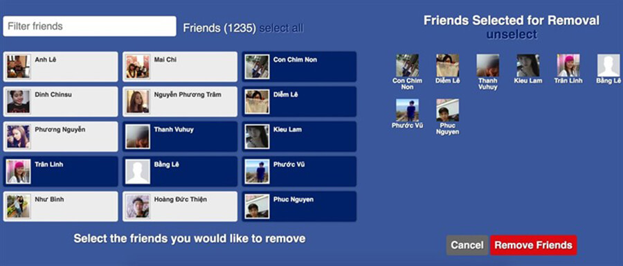 Cách xoá bạn bè ít tương tác trên Facebook trong vòng một nốt nhạc - Hình 4