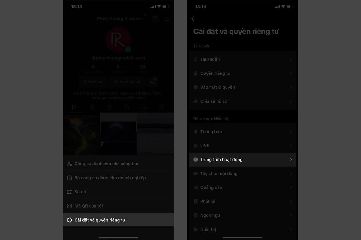 Cách xóa lịch sử bình luận trên TikTok - Hình 1