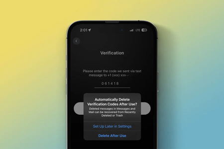 Cách xoá tin nhắn chứa mã 2FA trên iOS 17, không lo lộ mã xác thực gây nguy hiểm