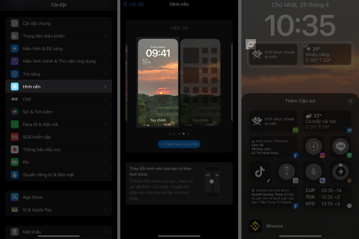 Cách xóa widget trên màn hình khóa iPhone, bạn đã biết chưa? Xem ngay - Hình 1 Cách xóa widget trên màn hình khóa iPhone - Hình 1