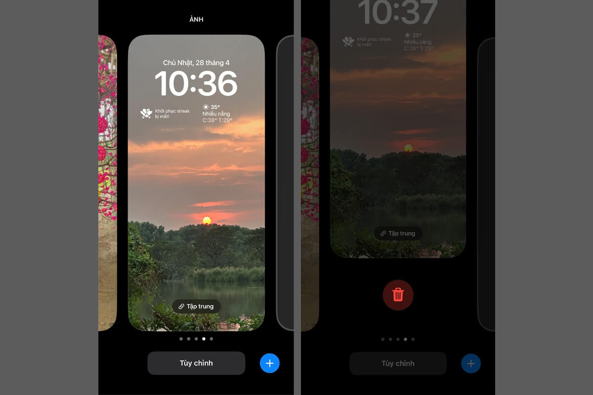 Cách xóa widget trên màn hình khóa iPhone, bạn đã biết chưa? Xem ngay - Hình 4 Cách xóa widget trên màn hình khóa iPhone - Hình 4