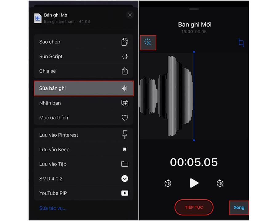 Cách xử lý tạp âm và tăng chất lượng khi ghi âm trên iPhone - Hình 2 Cách xử lý tạp âm và tăng chất lượng khi ghi âm trên iPhone - Hình 2