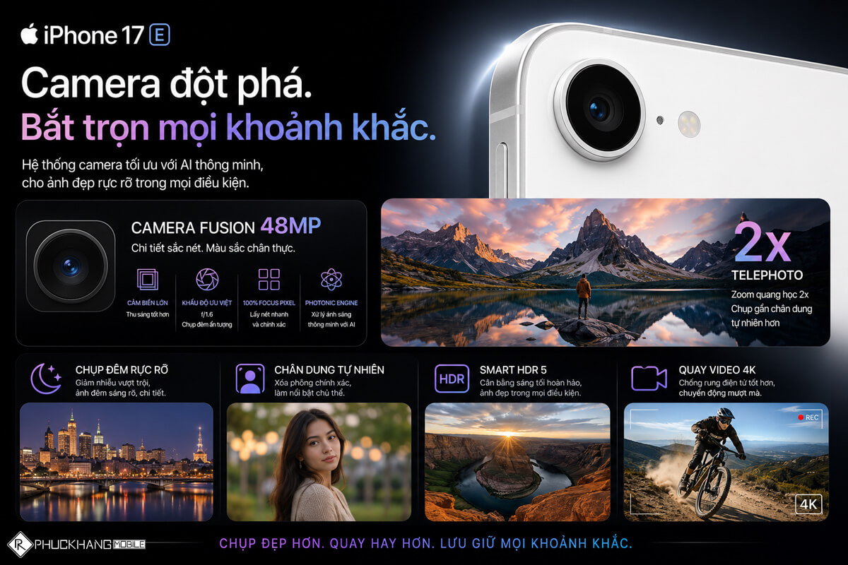 Camera iPhone 17E Camera iPhone 17E