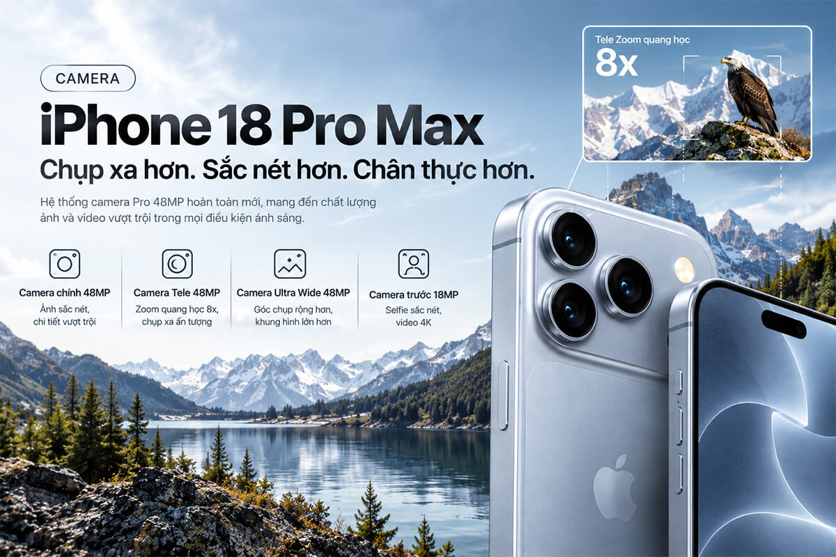 Camera iPhone 18 Pro Max Camera iPhone 18 Pro Max