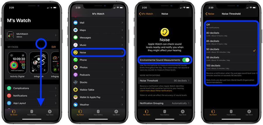 Cảnh báo tiếng ồn trên Apple Watch chạy watchOS 6 là gì? - Hình 3