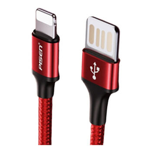 Cáp sạc Lightning (Double Side) braided 250mm
