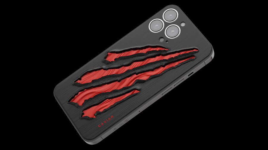 Caviar cho ra mắt iPhone 13 Pro đính 1.028 viên kim cương và răng khủng long bạo chúa T-Rex - Hình 2 Caviar cho ra mắt iPhone 13 Pro đính 1.028 viên kim cương và răng khủng long bạo chúa T-Rex - Hình 2