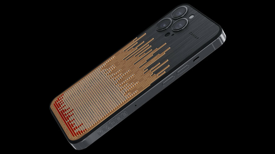 Caviar cho ra mắt iPhone 13 Pro đính 1.028 viên kim cương và răng khủng long bạo chúa T-Rex - Hình 3 Caviar cho ra mắt iPhone 13 Pro đính 1.028 viên kim cương và răng khủng long bạo chúa T-Rex - Hình 3