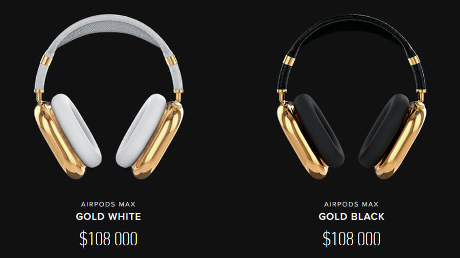 Caviar vừa cho ra mắt AirPods Max "Gold" có giá ngang ngửa xe hạng sang Caviar vừa cho ra mắt AirPods Max "Gold" có giá ngang ngửa xe hạng sang
