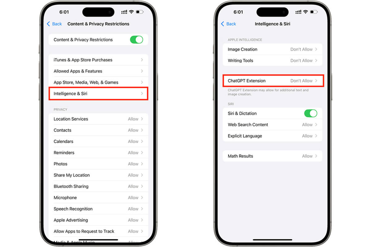 Chặn quyền truy cập Phần mở rộng Intelligence Chặn quyền truy cập Phần mở rộng Intelligence