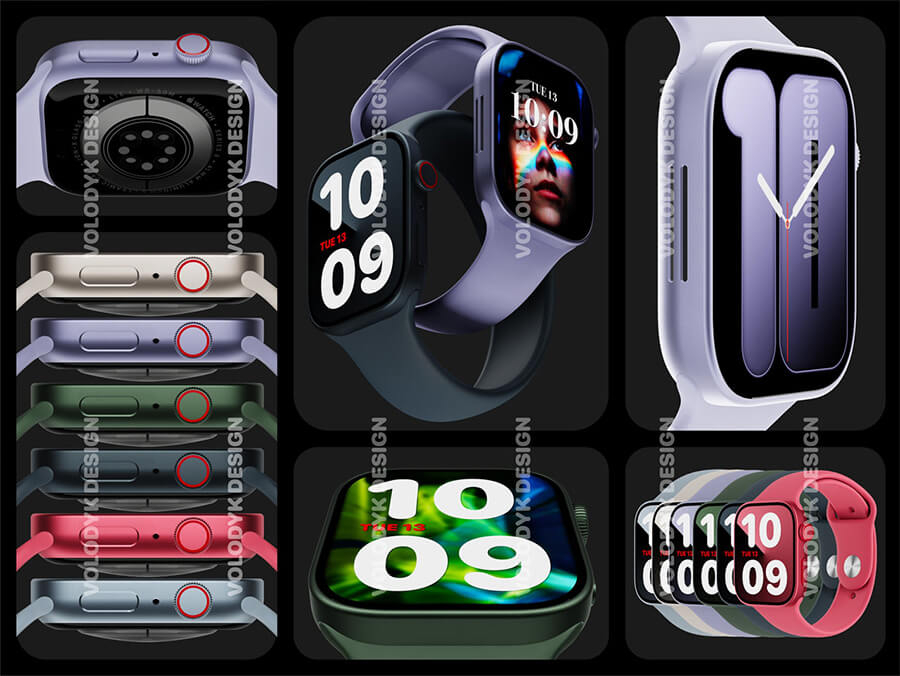 Chiêm ngưỡng Apple Watch Series 8 có thiết kế cực độc qua concept mới - Hình 2 Chiêm ngưỡng Apple Watch Series 8 có thiết kế cực độc qua concept mới - Hình 2