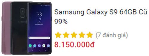 Samsung Galaxy S9 64GB 99%